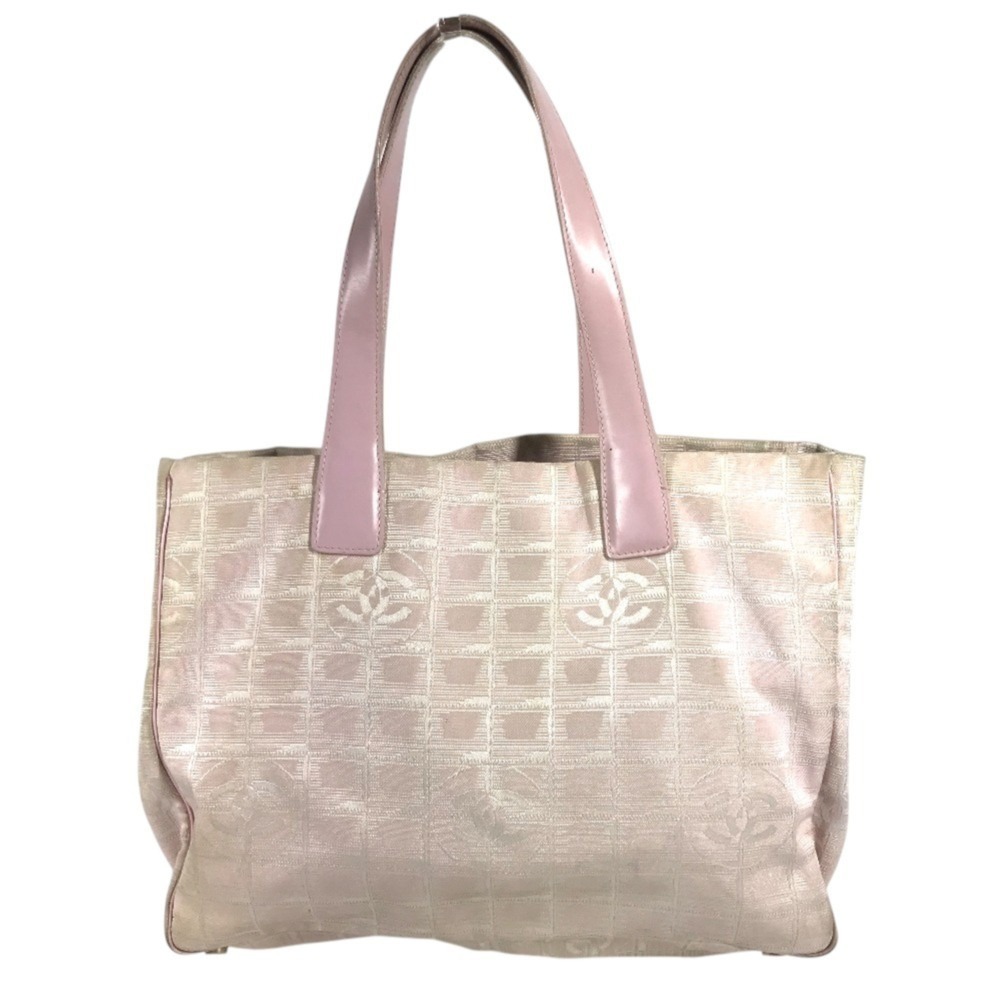 CHANEL A15991 CC Coco Mark Logo New Travel Line MM Shoulder Bag, Tote Nylon C...